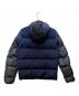 PRADA SPORTS (プラダスポーツ) ダウンニットジャケット ネイビー×ブラック サイズ:52：22000円