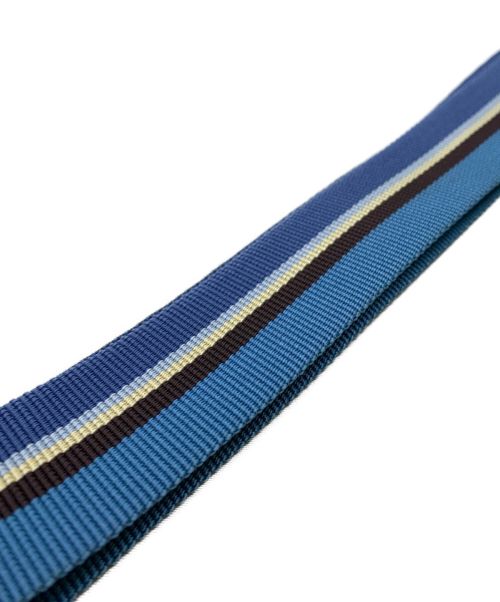 GUCCI（グッチ）GUCCI (グッチ) ナイロンベルト ブルーの古着・服飾アイテム