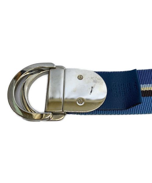GUCCI（グッチ）GUCCI (グッチ) ナイロンベルト ブルーの古着・服飾アイテム