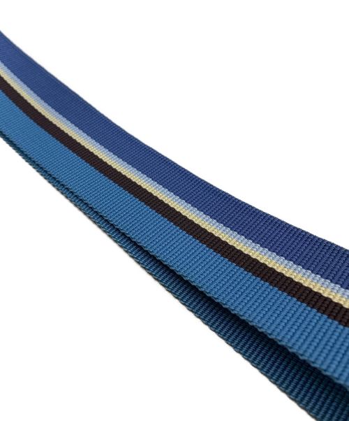 GUCCI（グッチ）GUCCI (グッチ) ナイロンベルト ブルーの古着・服飾アイテム