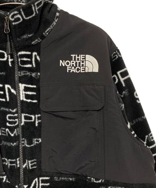 THE NORTH FACE（ザ ノース フェイス）THE NORTH FACE (ザ ノース フェイス) SUPREME (シュプリーム) Steep Tech Fleece Jacket ブラック サイズ:Sの古着・服飾アイテム