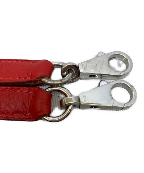 HERMES（エルメス）HERMES (エルメス) ケリーバッグストラップ レッドの古着・服飾アイテム