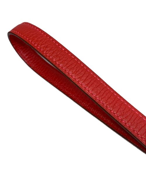 HERMES（エルメス）HERMES (エルメス) ケリーバッグストラップ レッドの古着・服飾アイテム