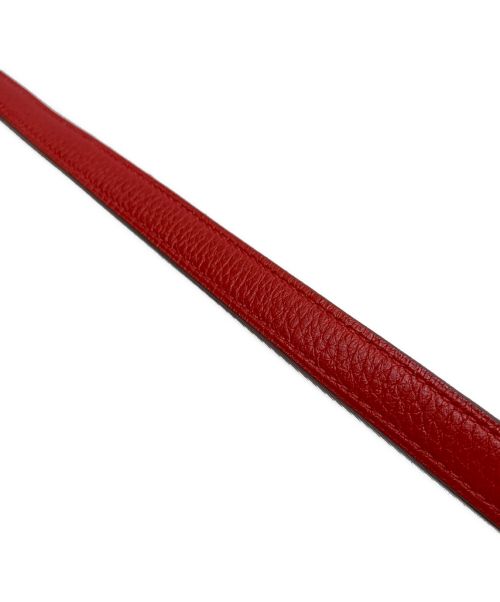 HERMES（エルメス）HERMES (エルメス) ケリーバッグストラップ レッドの古着・服飾アイテム