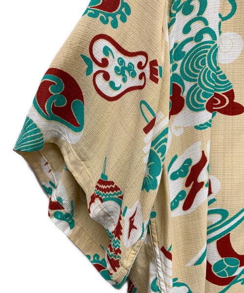 Sun Surf（サンサーフ）Sun Surf (サンサーフ) HATA DRY GOODS STORE アロハシャツ ベージュ サイズ:Lの古着・服飾アイテム