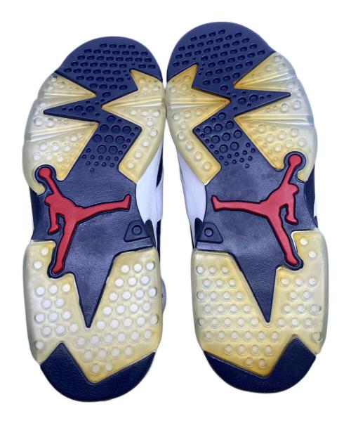 NIKE（ナイキ）NIKE (ナイキ)  AIR JORDAN 6 RETRO “OLYMPIC” ホワイト×ネイビー サイズ:ＵＫ　8の古着・服飾アイテム