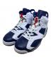 NIKE（ナイキ）の古着「 AIR JORDAN 6 RETRO “OLYMPIC”」｜ホワイト×ネイビー