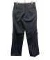 JOHN LAWRENCE SULLIVAN (ジョンローレンスサリバン) Wool gabardine trench trousers ブラック サイズ:48：14000円