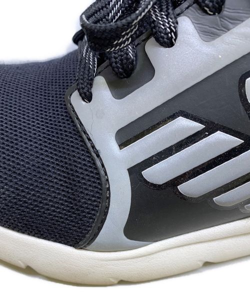 EA7（イーエーセブン）EA7 (イーエーセブン) スニーカー ブラック サイズ:27.5の古着・服飾アイテム