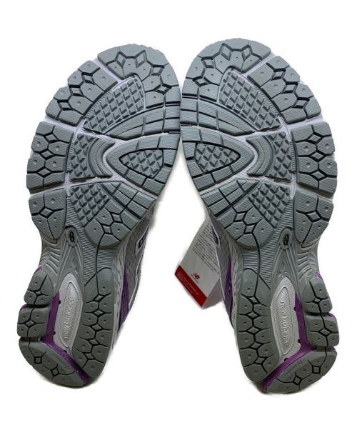 NEW BALANCE（ニューバランス）NEW BALANCE (ニューバランス) スニーカー グレー×パープル サイズ:29㎝ 未使用品の古着・服飾アイテム