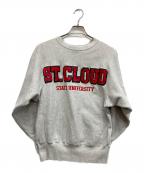 Champion REVERSE WEAVEチャンピオン リバース ウィーブ）の古着「クルーネックスウェット」｜グレー