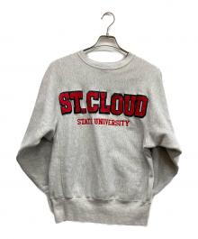 Champion REVERSE WEAVE（チャンピオン リバース ウィーブ）の古着「クルーネックスウェット」｜グレー