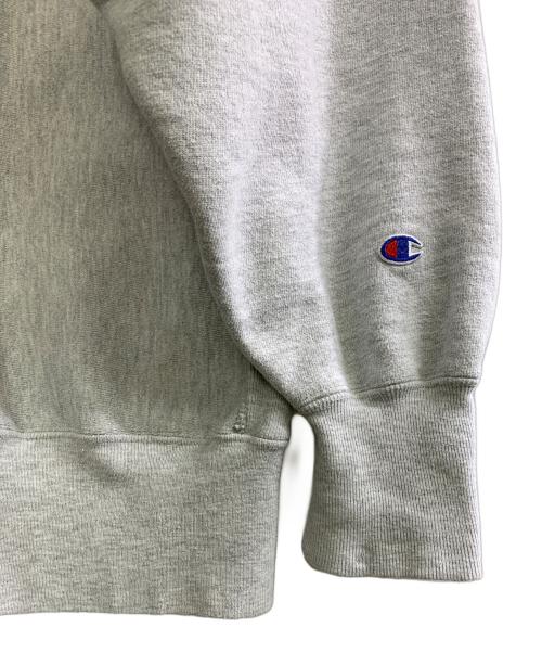 Champion REVERSE WEAVE（チャンピオン リバース ウィーブ）Champion REVERSE WEAVE (チャンピオン リバース ウィーブ) クルーネックスウェット グレー サイズ:Mの古着・服飾アイテム