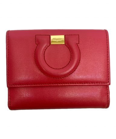 Salvatore Ferragamサルバトーレフェラガモ 未使用品　長財布　赤 Salvatore Ferragamo - Salvatore Ferragamサルバトーレフェラガモ 未