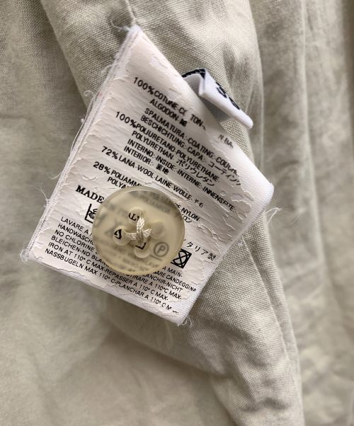 MARTIN MARGIELA（マルタン・マルジェラ）MARTIN MARGIELA (マルタン・マルジェラ) 襟ボア中綿ジャケット オリーブ サイズ:36の古着・服飾アイテム