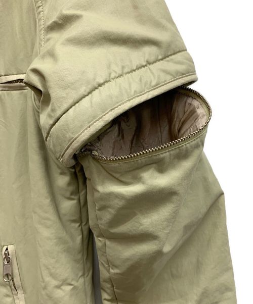 MARTIN MARGIELA（マルタン・マルジェラ）MARTIN MARGIELA (マルタン・マルジェラ) 襟ボア中綿ジャケット オリーブ サイズ:36の古着・服飾アイテム