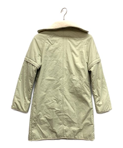 MARTIN MARGIELA（マルタン・マルジェラ）MARTIN MARGIELA (マルタン・マルジェラ) 襟ボア中綿ジャケット オリーブ サイズ:36の古着・服飾アイテム