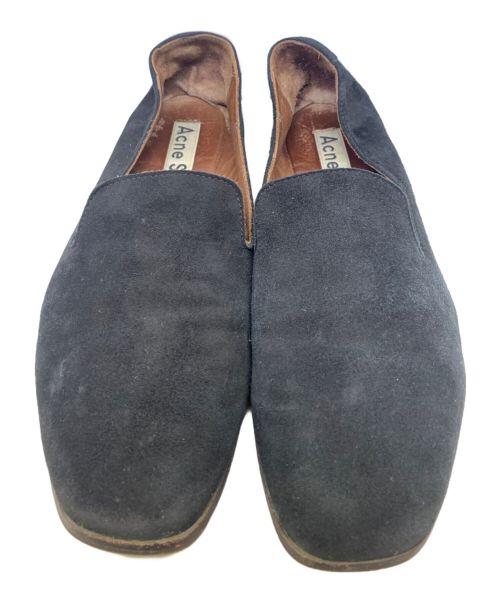 Acne studios（アクネ ストゥディオス）Acne studios (アクネ ストゥディオス) スリッポン ブラック サイズ:40の古着・服飾アイテム