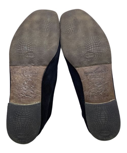 Acne studios（アクネ ストゥディオス）Acne studios (アクネ ストゥディオス) スリッポン ブラック サイズ:40の古着・服飾アイテム