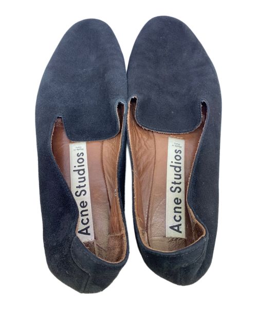 Acne studios（アクネ ストゥディオス）Acne studios (アクネ ストゥディオス) スリッポン ブラック サイズ:40の古着・服飾アイテム