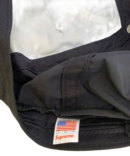 SUPREME（シュプリーム）SUPREME (シュプリーム) ナイロンバイザーキャップ ブラックの古着・服飾アイテム