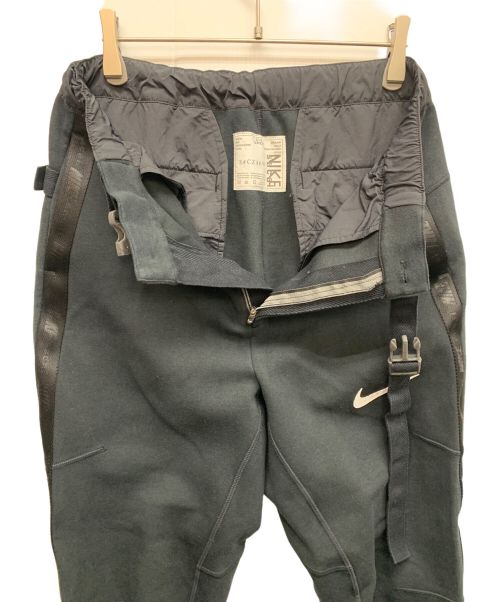 NIKE（ナイキ）NIKE (ナイキ) sacai (サカイ) スウェットパンツ ブラック サイズ:Sの古着・服飾アイテム