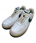 NIKEナイキ）の古着「WMNS Air Force 1 '07 LV8 SAIL/GORGE GREEN-SESAME-PEARL WHITE」｜ホワイト×グリーン