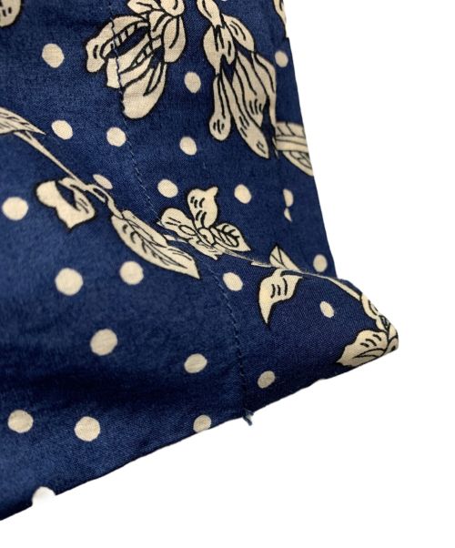 JOURNAL STANDARD TRISECT（ジャーナルスタンダード トライセクト）JOURNAL STANDARD TRISECT (ジャーナルスタンダード トライセクト) ファットシルエットボタンダウン S/Sシャツ ネイビー サイズ:Mの古着・服飾アイテム