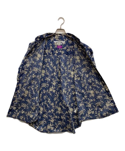 JOURNAL STANDARD TRISECT（ジャーナルスタンダード トライセクト）JOURNAL STANDARD TRISECT (ジャーナルスタンダード トライセクト) ファットシルエットボタンダウン S/Sシャツ ネイビー サイズ:Mの古着・服飾アイテム