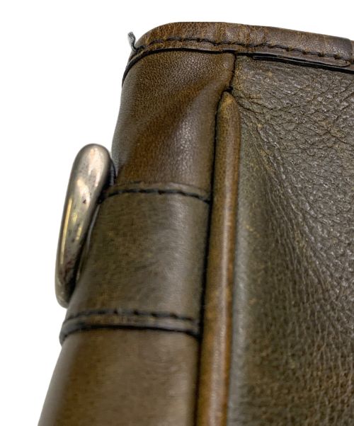 cocomeister（ココマイスター）cocomeister (ココマイスター) レザートートバッグ ブラウンの古着・服飾アイテム