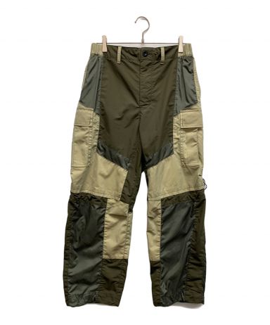 中古・古着通販】sacai (サカイ) Cotton Blend Cargo Pants カーキ
