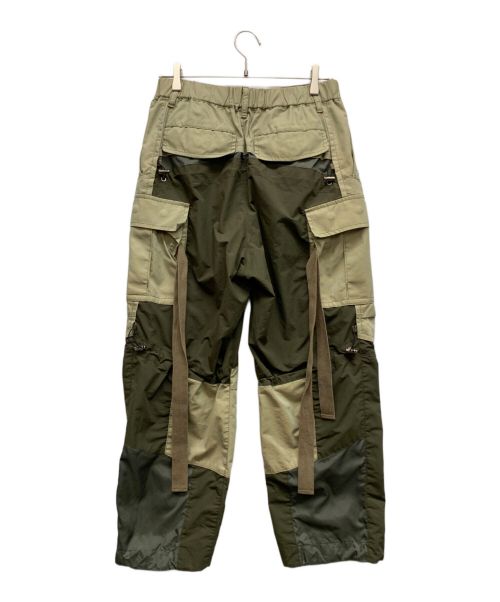sacai（サカイ）sacai (サカイ) Cotton Blend Cargo Pants カーキ サイズ:SIZE 0の古着・服飾アイテム