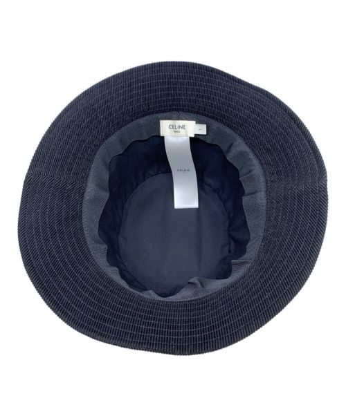 CELINE（セリーヌ）CELINE (セリーヌ) バケットハット ブラック サイズ:Lの古着・服飾アイテム