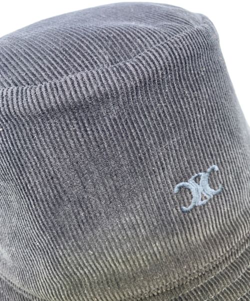 CELINE（セリーヌ）CELINE (セリーヌ) バケットハット ブラック サイズ:Lの古着・服飾アイテム