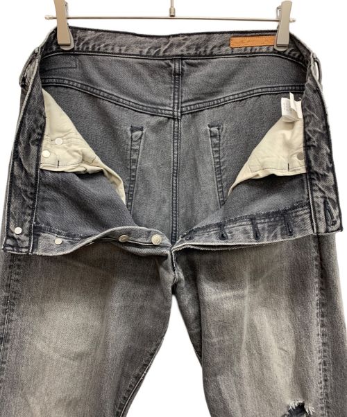 RHC Ron Herman（アールエイチシー ロンハーマン）RHC Ron Herman (アールエイチシー ロンハーマン) ミルトンデニムパンツ ブラック サイズ:W33の古着・服飾アイテム