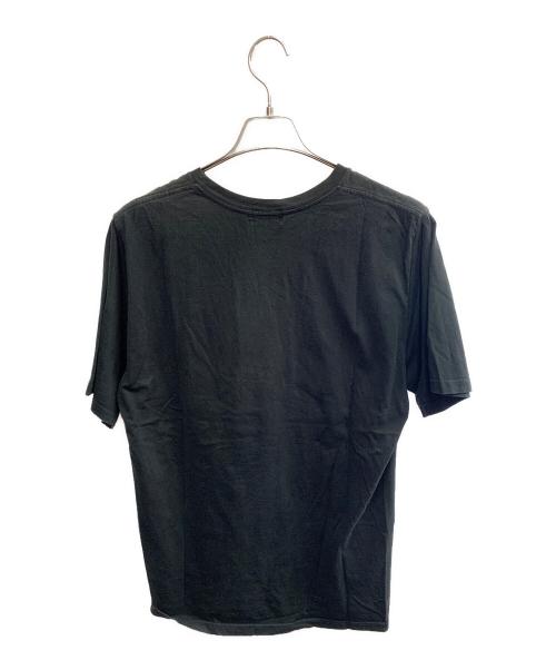 Hysteric Glamour（ヒステリックグラマー）Hysteric Glamour (ヒステリックグラマー) Hysteric Glamour　WHISKY LABEL　刺繍Tシャツ ブラック サイズ:Lの古着・服飾アイテム