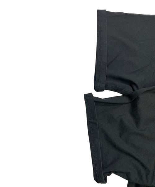 Hysteric Glamour（ヒステリックグラマー）Hysteric Glamour (ヒステリックグラマー) Hysteric Glamour　WHISKY LABEL　刺繍Tシャツ ブラック サイズ:Lの古着・服飾アイテム