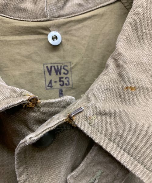 ミリタリー（ミリタリー）ミリタリー (ミリタリー) モーターサイクルコート カーキ サイズ:SIZE 6の古着・服飾アイテム