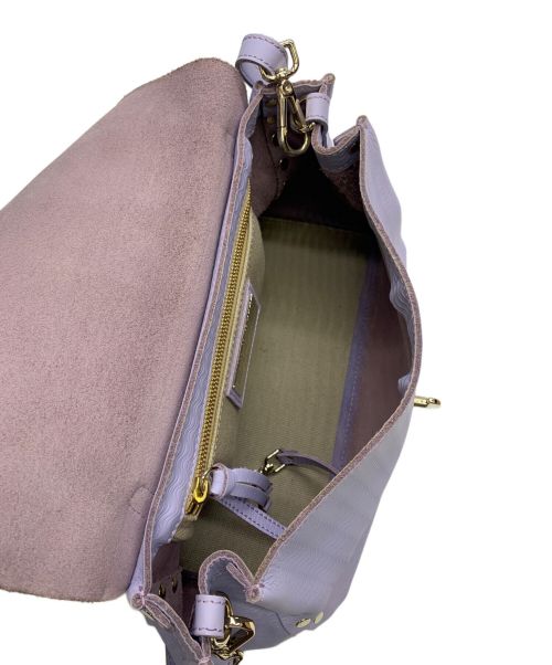 zanellato（ザネラート）zanellato (ザネラート) 2WAYバッグ パープルの古着・服飾アイテム