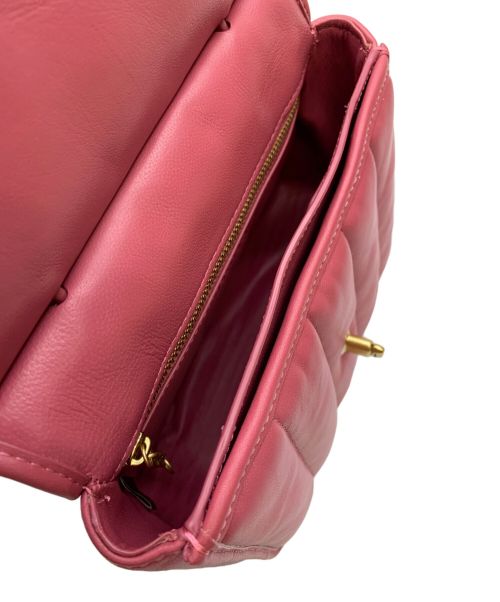 COACH（コーチ）COACH (コーチ) ウィリストップハンドル18　キルティング2WAYバッグ ピンクの古着・服飾アイテム