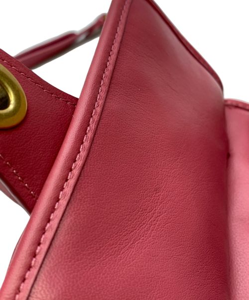 COACH（コーチ）COACH (コーチ) ウィリストップハンドル18　キルティング2WAYバッグ ピンクの古着・服飾アイテム