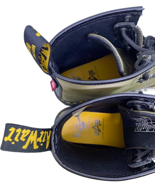 Dr.Martens（ドクターマーチン）Dr.Martens (ドクターマーチン) ALPHA (アルファ) ロングブーツ カーキ サイズ:UK　8の古着・服飾アイテム