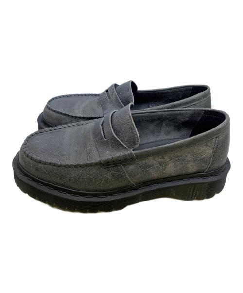 Dr.Martens（ドクターマーチン）Dr.Martens (ドクターマーチン) ローファー グレー サイズ:ＵＫ　8の古着・服飾アイテム