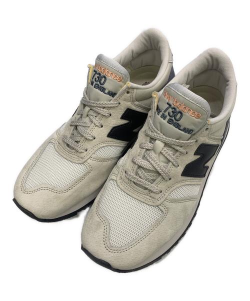 NEW BALANCE（ニューバランス）NEW BALANCE (ニューバランス) M730GWK Off White ホワイト×ブラック サイズ:UK　７の古着・服飾アイテム