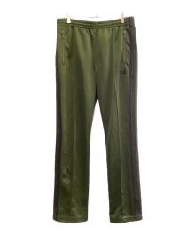 Needles（ニードルズ）の古着「ナロートラックパンツ」｜オリーブ×パープル