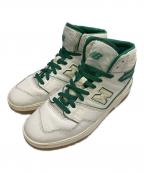 NEW BALANCE×Aime Leon Doreニューバランス×エメ レオン ドレ）の古着「BB650RG1」｜ホワイト×グリーン