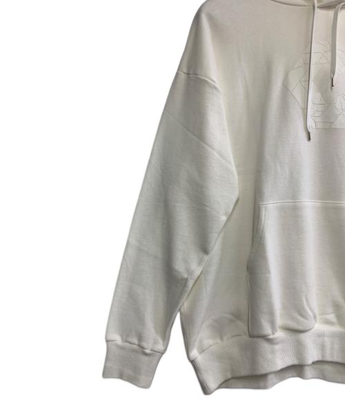 CRONOS（クロノス）CRONOS (クロノス) パーカー ホワイト サイズ:38（M）の古着・服飾アイテム