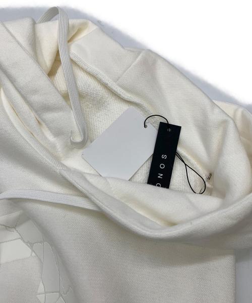 CRONOS（クロノス）CRONOS (クロノス) パーカー ホワイト サイズ:38（M）の古着・服飾アイテム