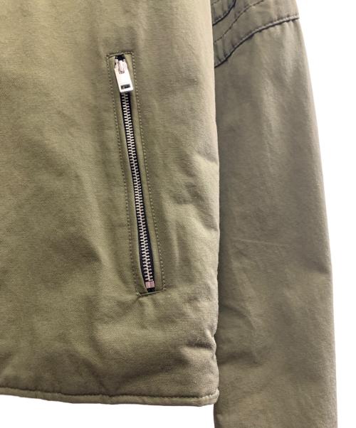 DIESEL（ディーゼル）DIESEL (ディーゼル) DIESEL　シングルライダースジャケット カーキ サイズ:XLの古着・服飾アイテム