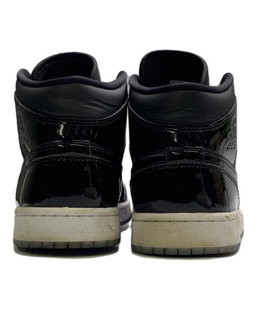 NIKE（ナイキ）NIKE (ナイキ) Air Jordan 1 Mid ブラック サイズ:ＵＫ　8の古着・服飾アイテム